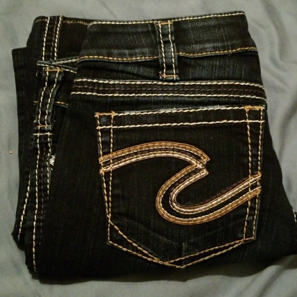 Silver jeans